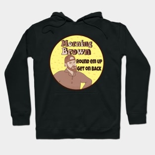 Morning Brown Aunty Donna  Broden Hoodie